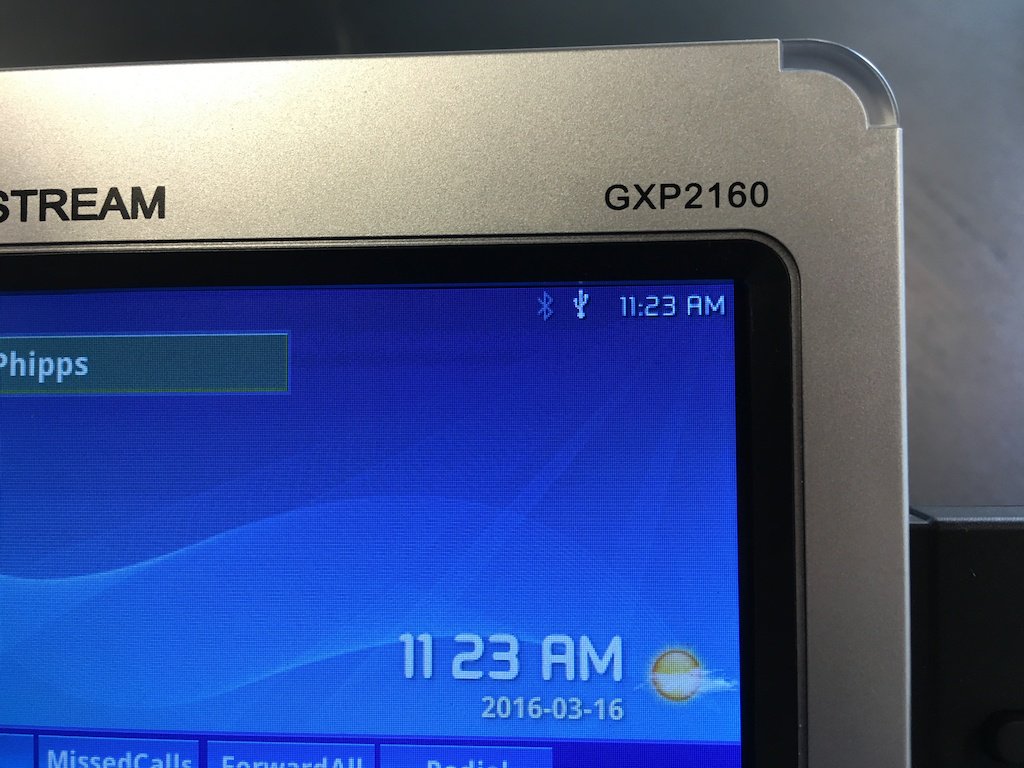 GXP2160调用记录